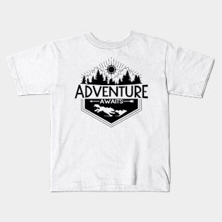 Awaiting Adventure Kids T-Shirt